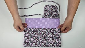 Очень Просто Сшить Сумку для телефона с 3 карманами!