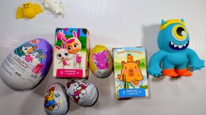 АСМР РАСПАКОВКА Киндер Сюрприз яйца АСМР Новинка 🤯🥰👀