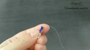 Простой Браслет из бисера и бусин от Elena C - Украшения ручной работы