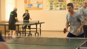 Турнир по настольному теннису среди долголетов