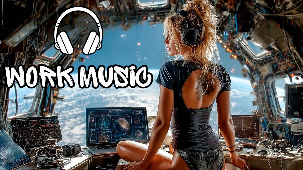 Электронная расслабляющая музыка — глубокий фоновый микс для учёбы и программирования смотреть онлайн