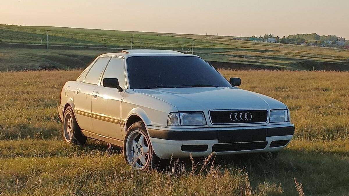 Замена радиатора ОЖ и термостата Ауди 80 (бочка)