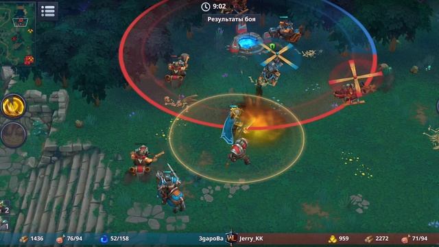 Эпическая битва 3gapoBa vs Jerry_KK в War legends RTS