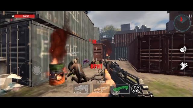 🧟НОВАЯ КРУТАЯ ИГРУХА ПРО ЗОМБИ!🧟 |Zombie State|Прохождение #1