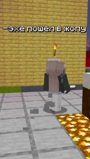 КОГДА ВСТРЕТИЛ МАНЬЯКА В РОССИИ И В АМЕРИКЕ #shorts #minecraft #майнкрафт