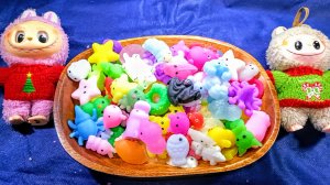 Мега РАСПАКОВКА Мини сквишики Моти 💥😍 Таба лапки 🐾 122шт