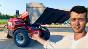 Новый телескопический погрузчик Optitech прибыл в хозяйство. Обзор и характеристики