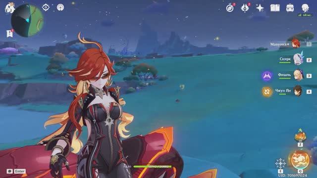 Как комфортно играть в начале игры и не умирать от Хиличюрлов!? Геншин Импакт! Genshin Impact! смотреть онлайн