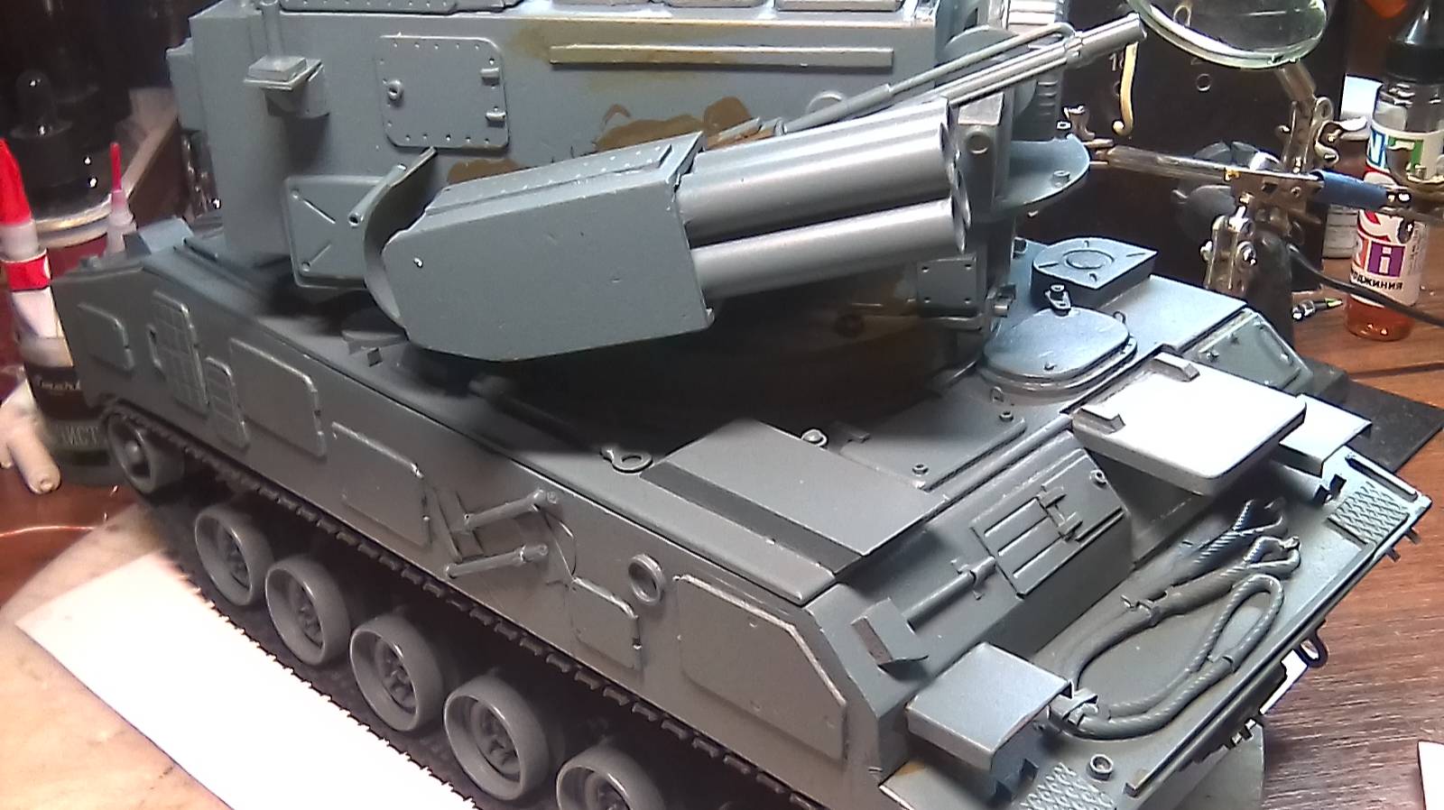 RC модель Тунгузка 1:35 смотреть онлайн