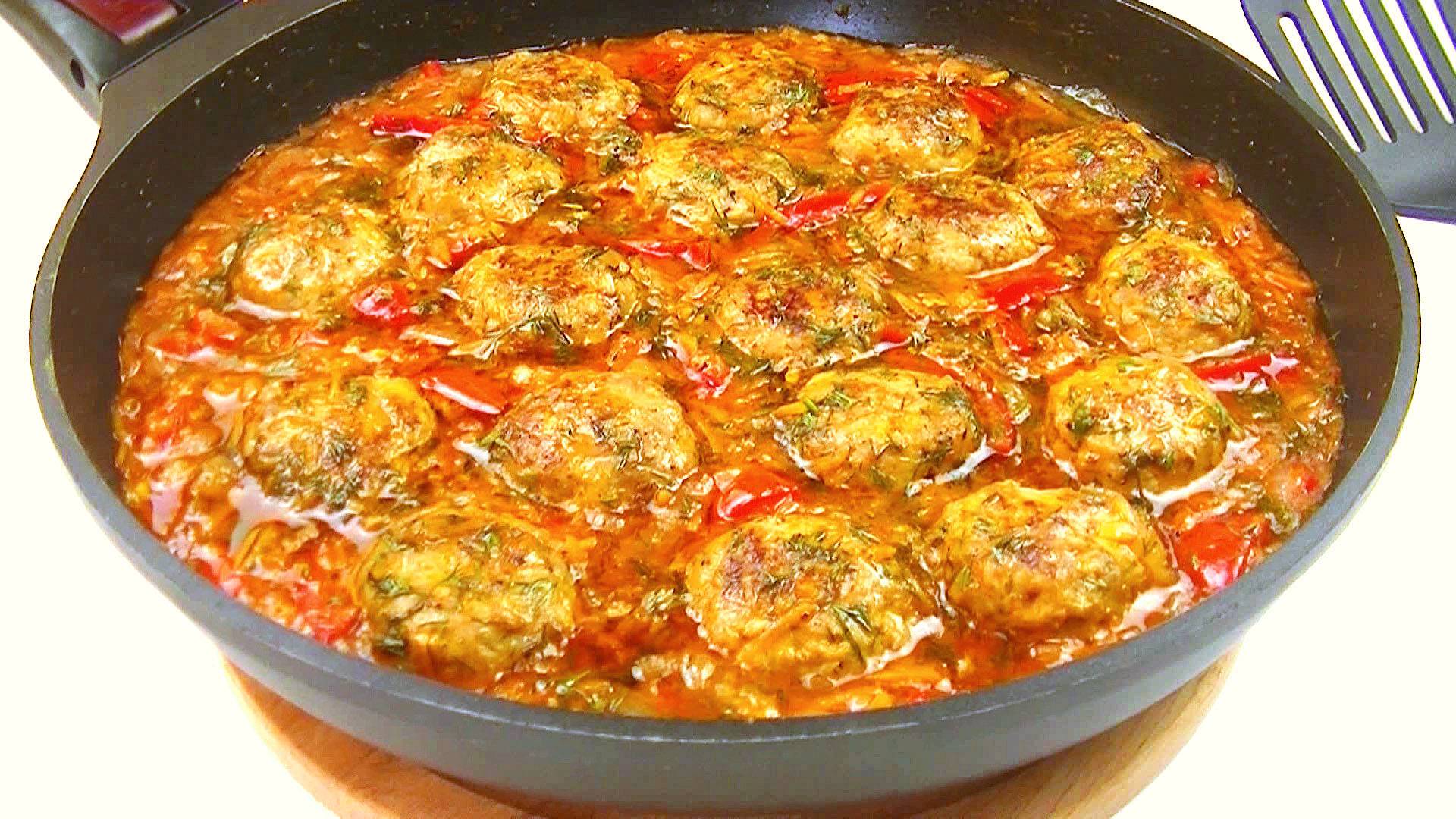 ВКУСНЫЙ УЖИН за 30 минут - ТЕФТЕЛИ с ОВОЩАМИ. смотреть онлайн