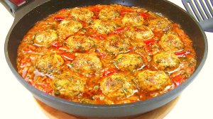 ВКУСНЫЙ УЖИН за 30 минут - ТЕФТЕЛИ с ОВОЩАМИ.