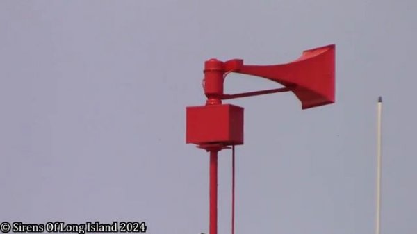 Copiague FD HQ Thunderbolt 1003 Noon Test Hi-lo Signal 8/15/24