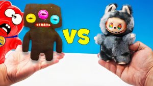 ФУГЛЕР ПРОТИВ ЛАБУБУ С ЖЕЛЕЙНЫМ МЕДВЕДЕМ ВАЛЕРОЙ