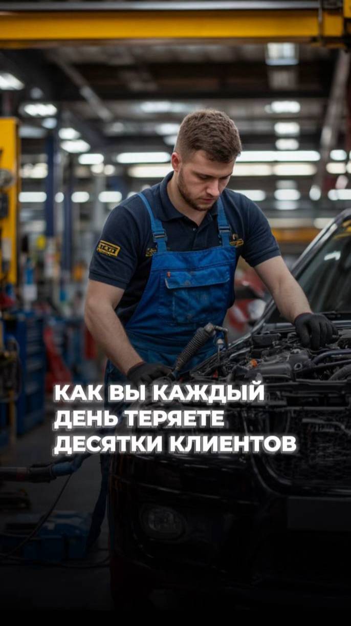 Почему мимо автосервиса каждый день проезжают десятки потенциальных клиентов?