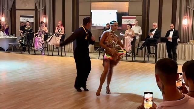 Budapest Ball 2025 | Cha-cha-cha | Professional Latin | Tamas Gellai - Daria Vorobchenko
