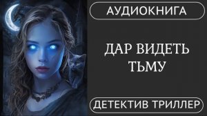 АУДИОКНИГА ПОЛНОСТЬЮ ️️ ДАР ВИДЕТЬ ТЬМУ: Расследование за гранью реальности /// #триллер #мистика