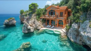 Закинф, Греция. Пешеходная экскурсия по острову в формате 4K  | #шариклайф