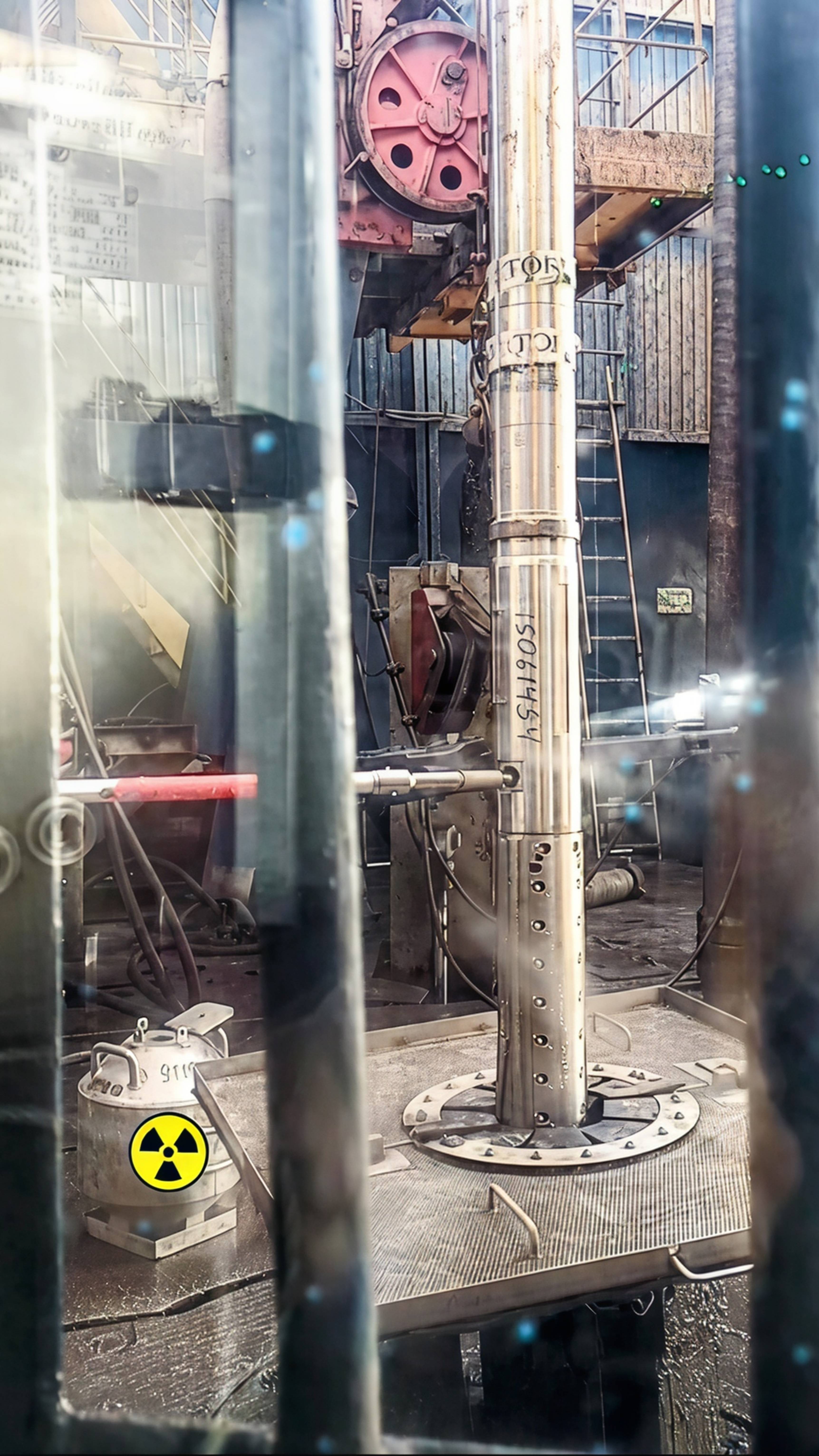 Сборка радиоактивного источника в телесистему (КНБК)☢️