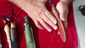 Отчёт.  Маленькие нюансы при изготовлении ножа и ножен.  И как мышь меня закодировал))