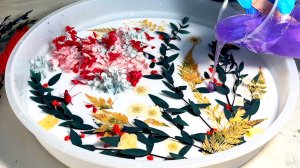 Мастер класс, как сделать стол из эпоксидной смолы и цветов.