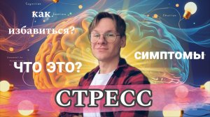 Что такое СТРЕСС? Как с ним справиться?