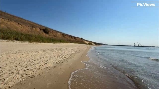 Тамань посёлок Волна Темрюкский район сегодня 22 августа 2025. Море и погода в Тамани сейчас. смотреть онлайн