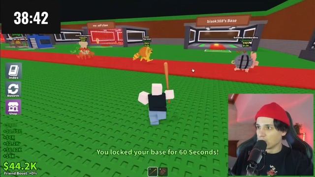 Новая серия ХОЛИ БАМ - ПРОКАЧАЛ БАЗУ ОТ 0 ДО 100М$ ЧЕЛЕНДЖ В УКРАДИ БРЕЙНРОТ смотреть онлайн