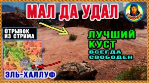 50 раз ЗАНИМАЛ – 49 раз был доволен. А враги - скулили. Эль-Халлуф. Мир танков