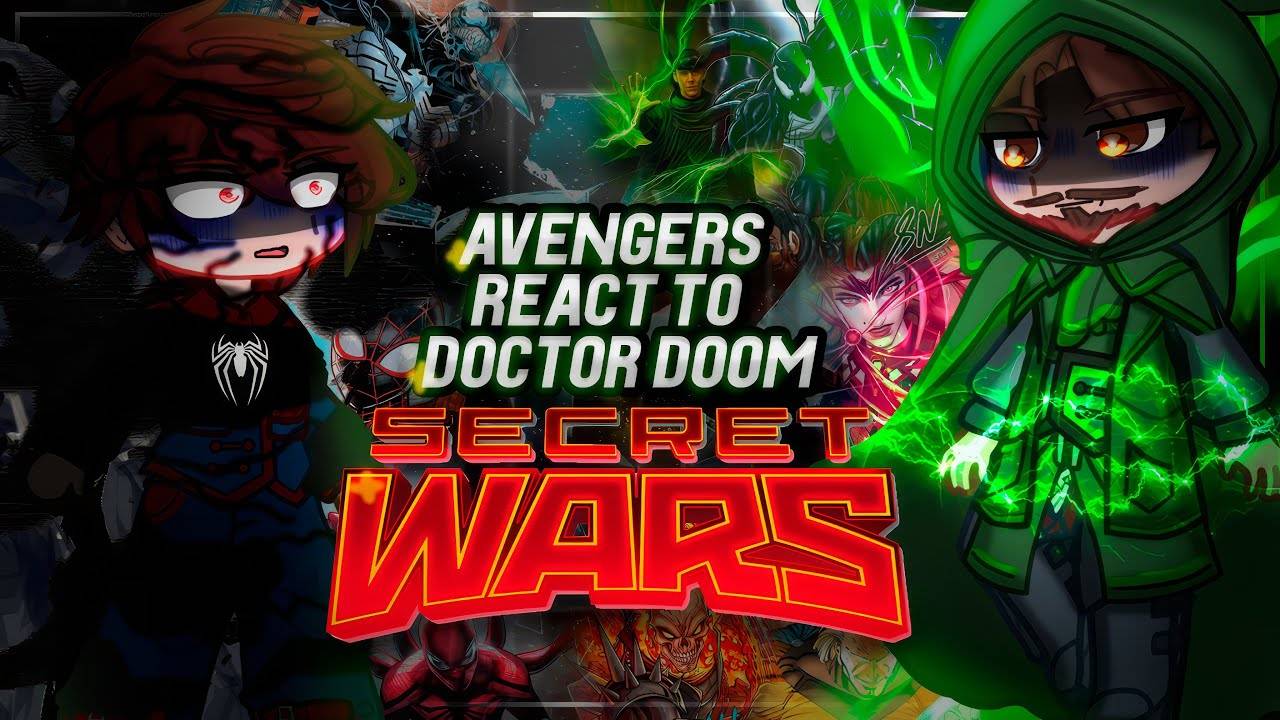 Реакция Мстителей на Доктора Дума / Персонажи марвел / Гача реакция / Marvel смотреть онлайн