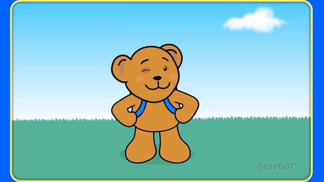 Детская разминка на английском. Teddy Bear, Teddy Bear. Motion Song for kids. смотреть онлайн