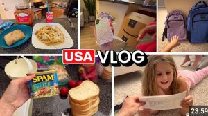 США ВЛОГ Новые рюкзаки Лиза дождалась Семейный ВЛОГ