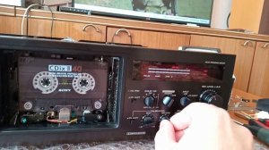 SONY TC-K333ESG Ремонт, профилактика, настройка, проверка.