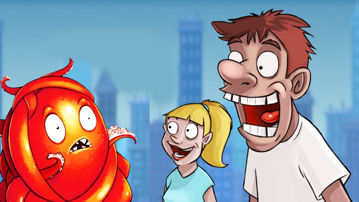 СУРОВЫЙ ОСЬМИНОГ МУТАНТ в ЯПОНИИ игра OCTOGEDDON на канале Мистер Игрушкин смотреть онлайн