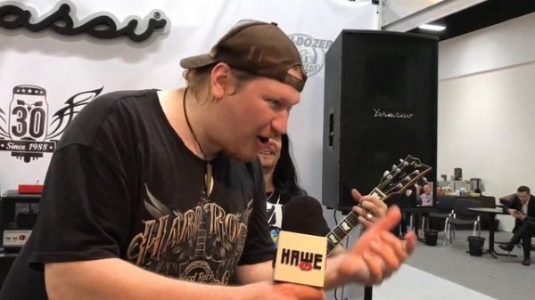 Дмитрий Четвергов, стенд YERASOV NAMM Musikmesse RUSSIA-2017