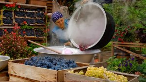 🍇 Органический Сбор Винограда: Приготовление Виноградного Джема По Старинным Рецептам