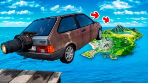 Как далеко чит тачка улетит с огромного трамплина в ГТА 5 моды? Обзор мода в GTA 5