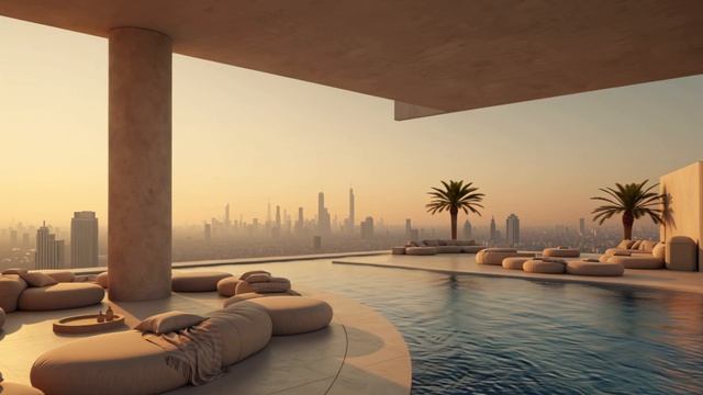 Chillout Rooftop Lounge 🌅  Deep House Ambience & Relaxing Vibes