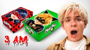 НЕ ОТКРЫВАЙ ЛЕГО НАБОР ЛЕДИ БАГ И СУПЕР-КОТ В 3:00 НОЧИ !!