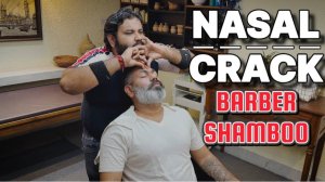 Asmr Skin cracking , head massage,  back massage, Indian massage , Indian barber Shamboo