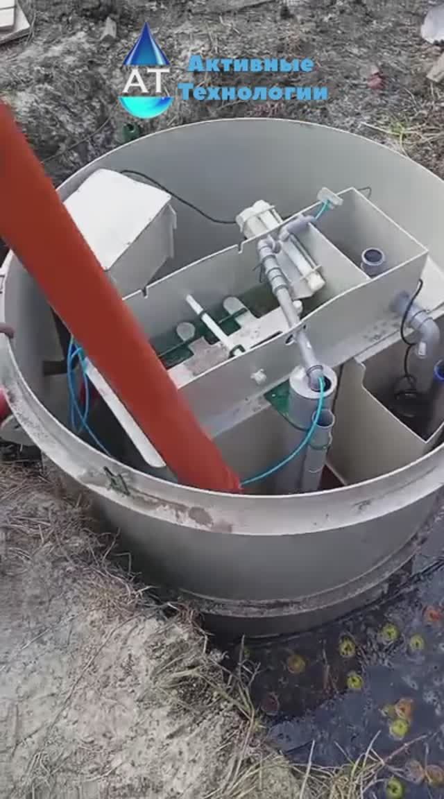 Монтаж септиков (биостанций) МБО-2