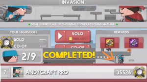 Как мне пройти челлендж «Invasion» за два клона в Clone Armies??