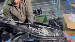 Производство мотоциклов. Пакистан
