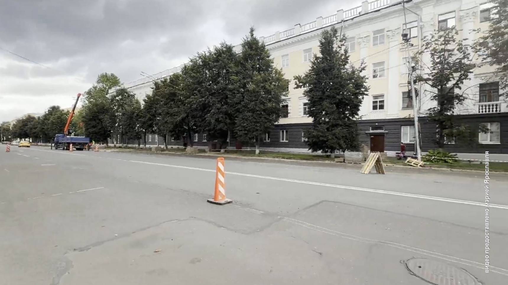 На Советской начали ремонт пешеходных зон смотреть онлайн