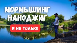 Один спиннинг, три способа ловли. #мормышинг #наноджиг #блесна