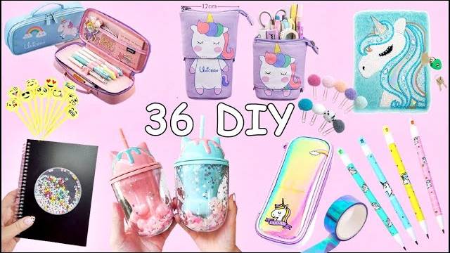 36 прикольных идей для украшения школьных принадлежностей своими руками смотреть онлайн