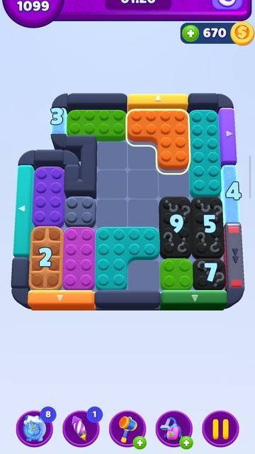 Color Block Jam 1099 уровень