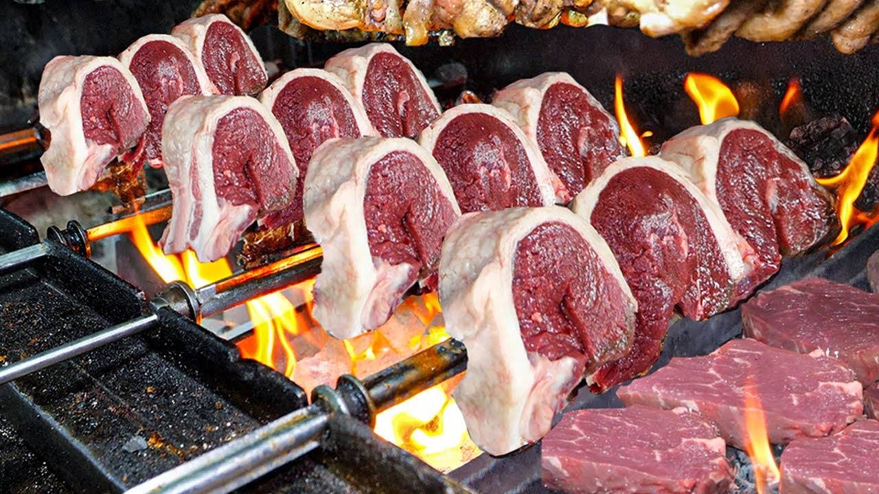 Бразильское барбекю с чурраско порадует любителей мяса смотреть онлайн
