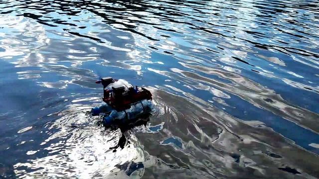 Fischertechnik катер2