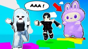 СПАСАЕМСЯ ОТ ГИГАНТА ЛАБУБУ В ОББИ РОБЛОКС ! ВЫЖИВИ ИЛИ УМРИ МИФФИ LABUBU OBBY ROBLOX