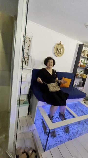 РЫБКИН МАССАЖ! В ПЕРВЫЙ РАЗ! смотреть онлайн